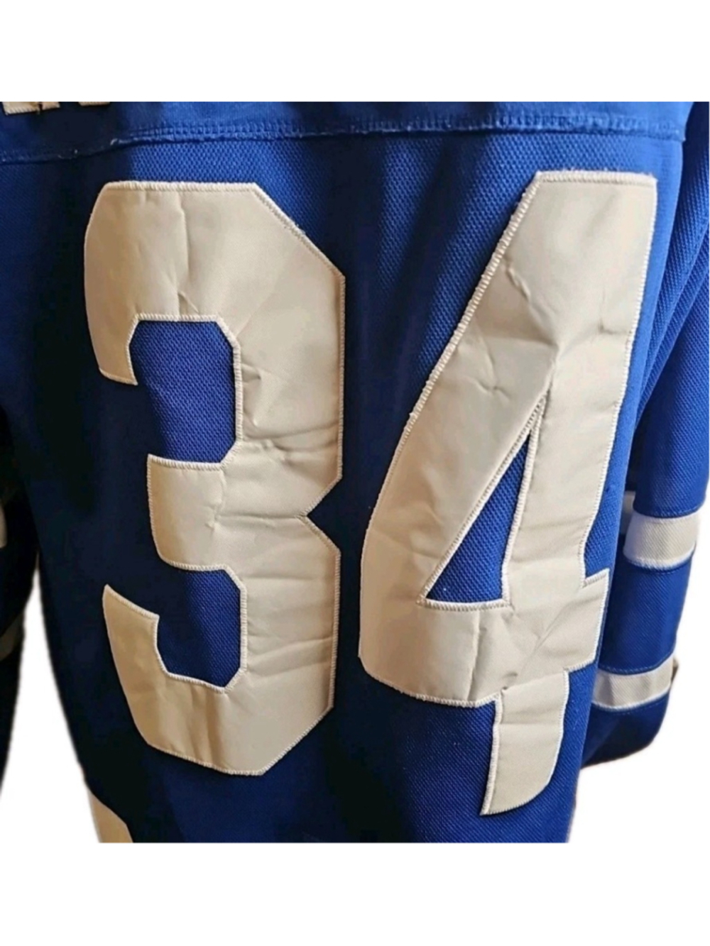 Auston Matthews Toronto Maple Leafs Adidas Home Blue Jersey Size 56 Fight Strap - Picture 7 of 14